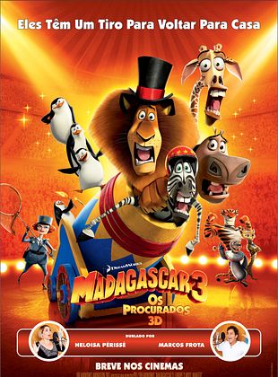 Madagascar 3 - Os Procurados